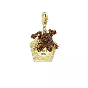 Harry Potter x Swarovski Anhänger Schokofrosch (vergoldet)
