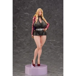 Gal Ane Shachou to Harem Office PVC Figur 1/7 Nishigori Ai (Red Suit Ver.) 26 cm