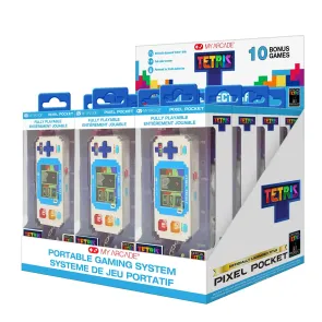 Tetris Mini tragbare Spielkonsole Pixel Pocket Display (12)