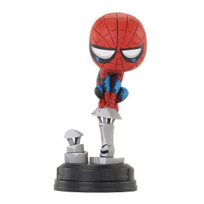 Marvel Animated Statue Spider-Man on Chimney 15 cm