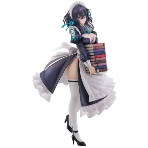 Original Illustration PVC Statue 1/6 Maid Maison Hanikami Kanojo Hikage Chigami Illustration by Piromizu 28 cm