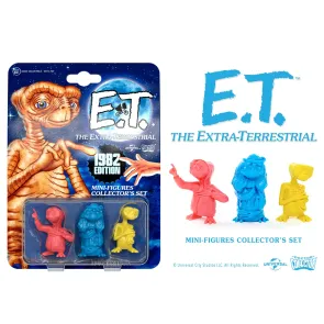 E.T. Der Außerirdische Collector's Set Minifiguren 3er-Pack 1982 Edition 5 cm 