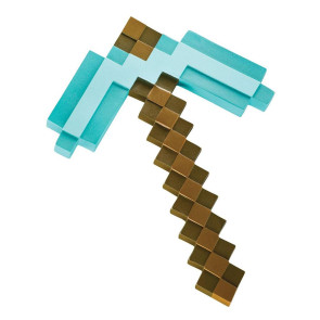 Minecraft Diamant Spitzhacke Kunststoff Replik 40 cm