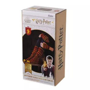 Harry Potter Strick Set Haussocken und Fäustlinge Gryffindor