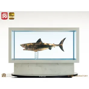 Der weiße Hai Maquette 1/18 Jaws Bronze 60 cm 