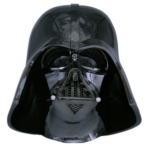 Star Wars Episode IV Replik 1/1 Black Chrome Darth Vader Helm