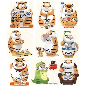 I Am Not Fat Tiger Roaring Love Series Minifiguren 9 cm Display (8)