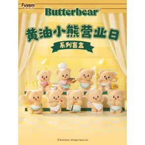 Butterbear Operating Day Series Minifiguren 10 cm Display (8)