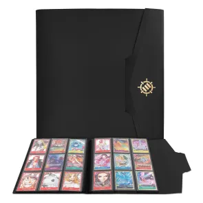 Enhance Binder 9 Pocket Kartenbinder Schwarz 30 x 25 x 3 cm