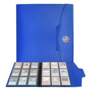 Enhance Binder 9 Pocket Kartenbinder Blau 30 x 25 x 3 cm