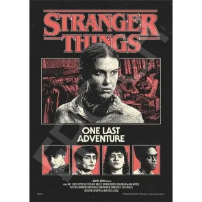 Stranger Things Puzzle 500 Teile One Last Adventure