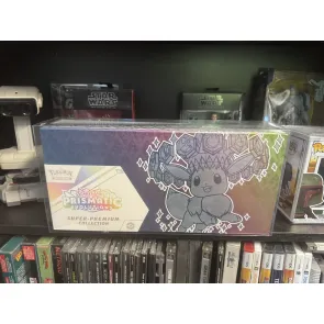 PET Gehäuse 2er-Pack für Pokémon Prismatic Evolutions Super Collection Box 38 x 18 cm