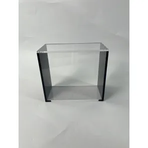Evoretro Magnetische Acryl Display Case für ETB mit farbigen Seiten - Schwarz