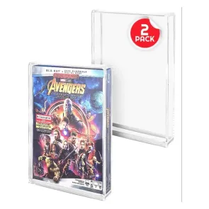 Acrylgehäuse 2er-Pack für PS3/PS4/Blu-Ray/XBOX One 