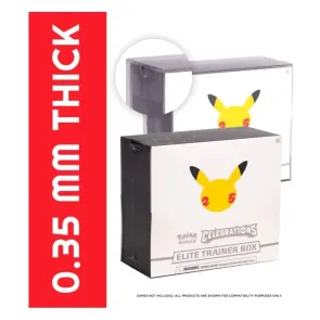 Evoretro PET Gehäuse 1er-Pack für Pokémon ETB