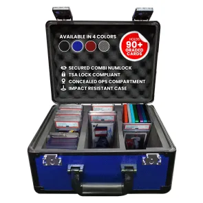 Evoretro Trading Card Aufbewahrungsbox für 90 Karten X Blau