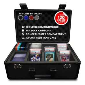 Evoretro Trading Card Aufbewahrungsbox für 120 Karten XL Schwarz