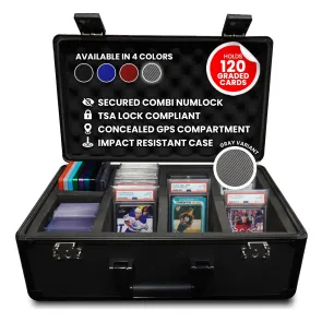 Evoretro Trading Card Aufbewahrungsbox für 120 Karten XL Grau