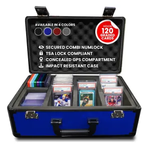 Evoretro Trading Card Aufbewahrungsbox für 120 Karten XL Blau
