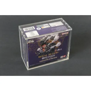 Evoretro Acryl Display Case für Bandai One Piece TCG Booster Box (Englisch)
