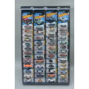 Evoretro Wand-Display für 48 verpackte Diecast-Autos 3er-Pack