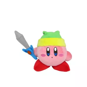 Kirby Plüschfigur Kirby mit Schwert 12 cm
