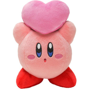 Kirby Plüschfigur Kirby mit Herz 16 cm