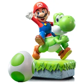 Super Mario Statue Mario & Yoshi Exclusive Edition 48 cm