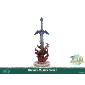 The Legend of Zelda: Tears of the Kingdom Life-Size Statue 1/1 Decayed Master Sword 28 cm