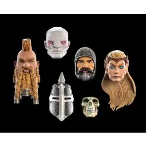 Mythic Legions Zubehör-Set für Actionfiguren 5er-Pack Heads