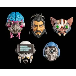 Cosmic Legions Zubehör-Set für Actionfiguren Heads Pack