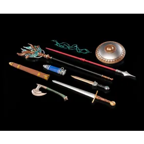 Mythic Legions Zubehör-Set für Actionfiguren Heroic Weapons Pack