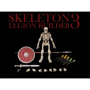 Mythic Legions: Reinforcement 3 Actionfigur Skeleton Legion Builder 3