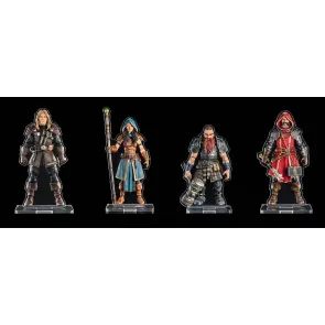 Mythic Legions Acryl-Standees 4er-Pack Heroic Set A 3 cm