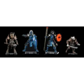 Mythic Legions Acryl-Figuren 4er-Pack Villainous Set B 3 cm