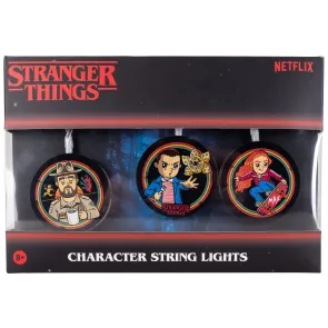 Stranger Things Lichterkette Characters