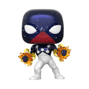 Marvel POP! Comics Vinyl Figur Captain Universe Spider-Man Exclusive 9 cm