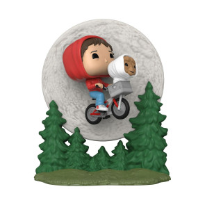 E.T. Der Außerirdische POP! Moment Vinyl Figur Elliot and ET Flying (GITD) 9 cm