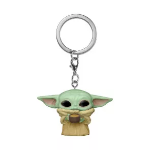 Star Wars The Mandalorian Pocket POP! Vinyl Schlüsselanhänger 4 cm The Child w/Cup Display (12)