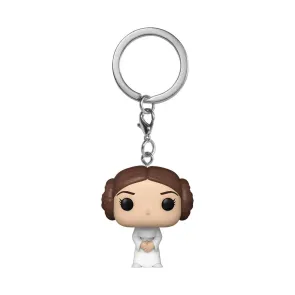 Star Wars Pocket POP! Vinyl Schlüsselanhänger 4 cm Leia Display (12)