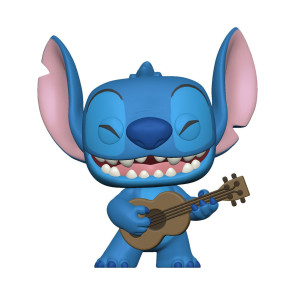 Lilo & Stitch POP! Disney Vinyl Figur Stitch w/Ukelele 9 cm
