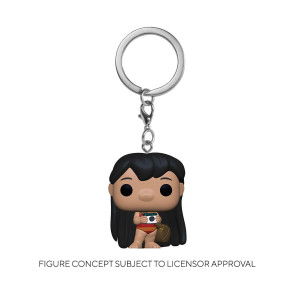 Lilo & Stitch Pocket POP! Vinyl Schlüsselanhänger 4 cm Lilo w/ Camera Display (12)