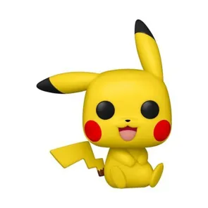 Pokémon POP! Games Vinyl Figur Pikachu Sitting 9 cm