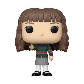 Harry Potter POP! Movies Vinyl Figur Hermione w/Wand 9 cm 