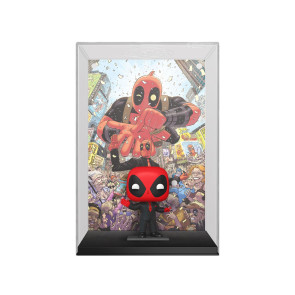 Marvel POP! Comic Cover Vinyl Figur Deadpool (2025) #1 Deadpool in Black Suit 9 cm