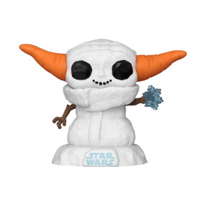 Star Wars: Mandalorian POP! Vinyl Figur Holiday Grogu SNWMN 9 cm