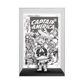 Marvel 85th Anniversary POP! Comic Cover Vinyl Figur Captain America 9 cm
