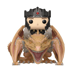 House of the Dragon POP! Rides Vinyl Figur Aegon Targaryen w/ Sunfyre 14 cm