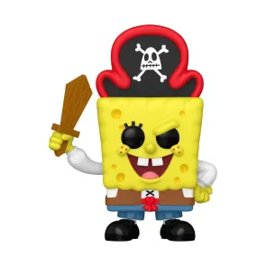 SpongeBob Schwammkopf POP! Vinyl Figur SquarePants (Pirate) 9 cm