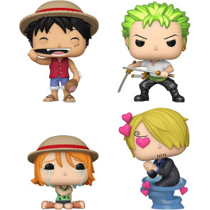 One Piece POP! Animation Vinyl Figuren 4er-Pack Refresh 4PK(EMEA) 9 cm